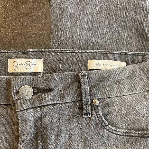 Jessica Simpson High Rise Skinny Jeans Size 12 - Picture 8 of 8